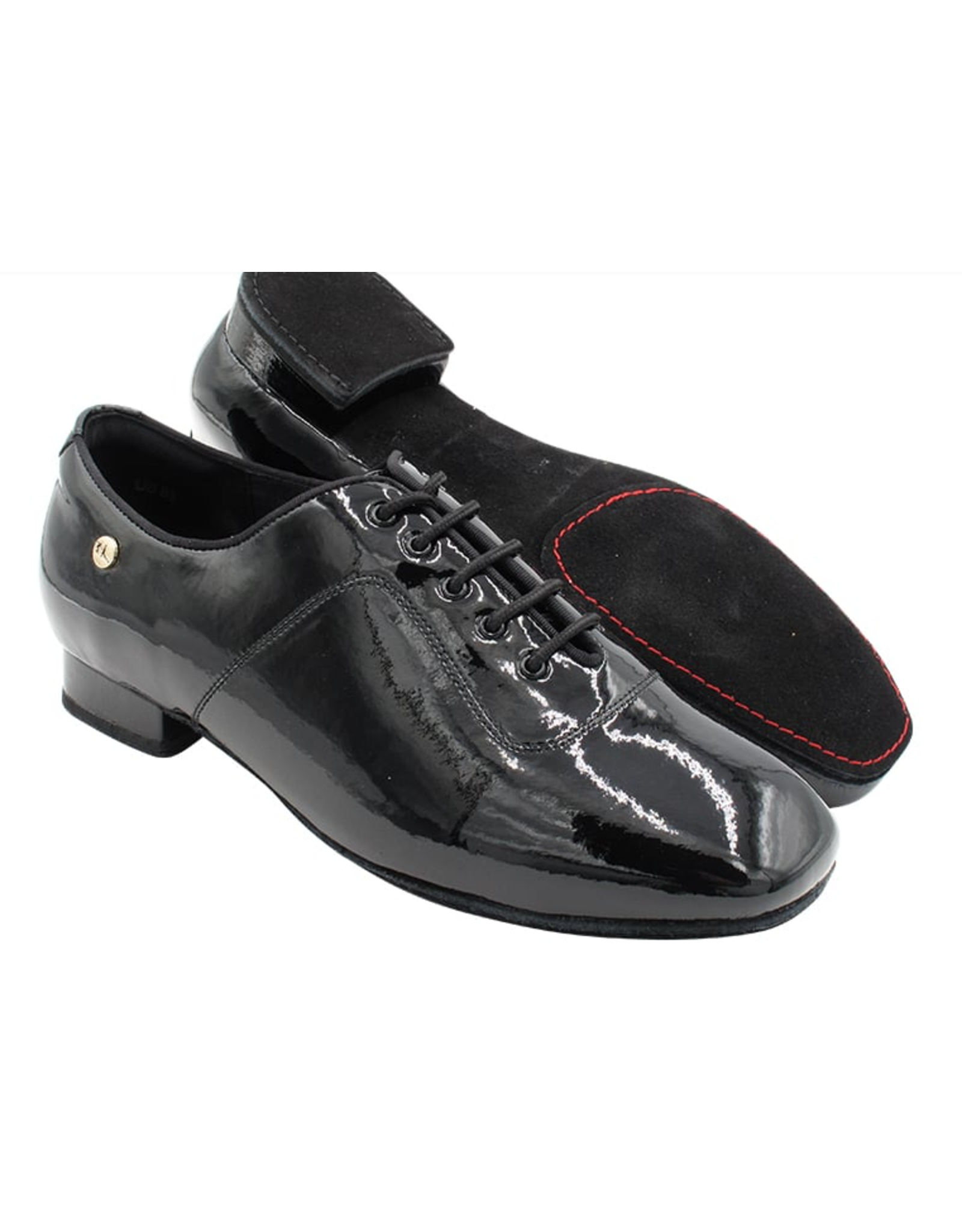 Mens Standard Patent Black Leather - DSSole