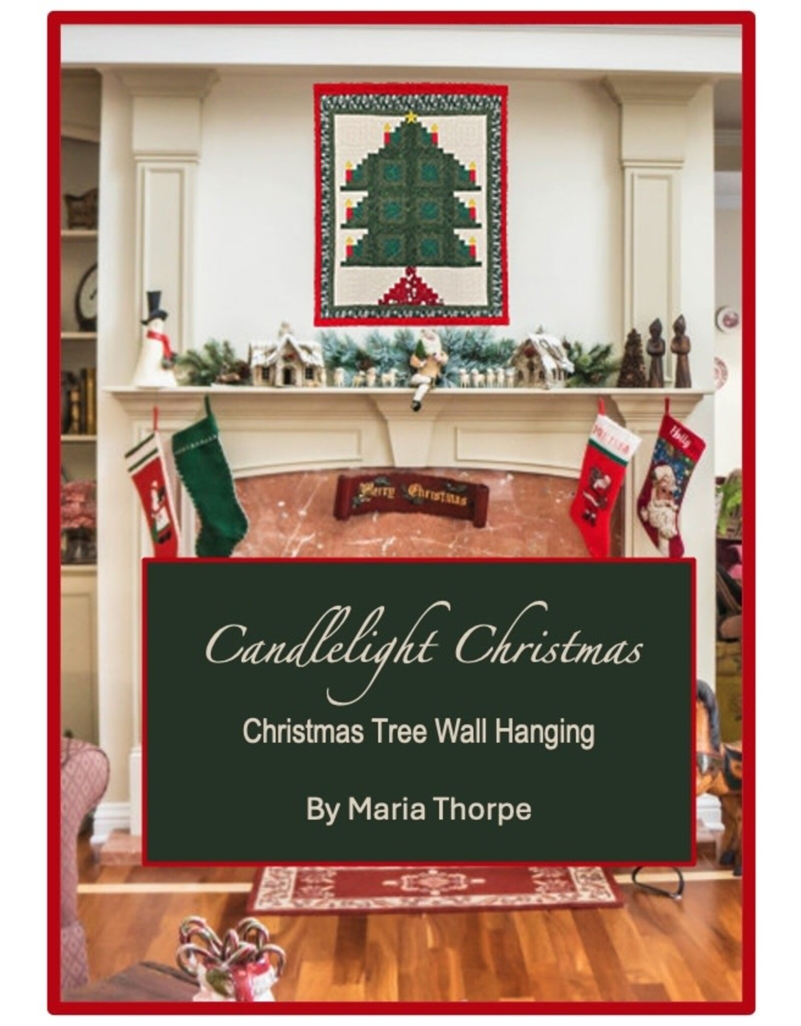 Candlelight Christmas Wall Hanging Pattern