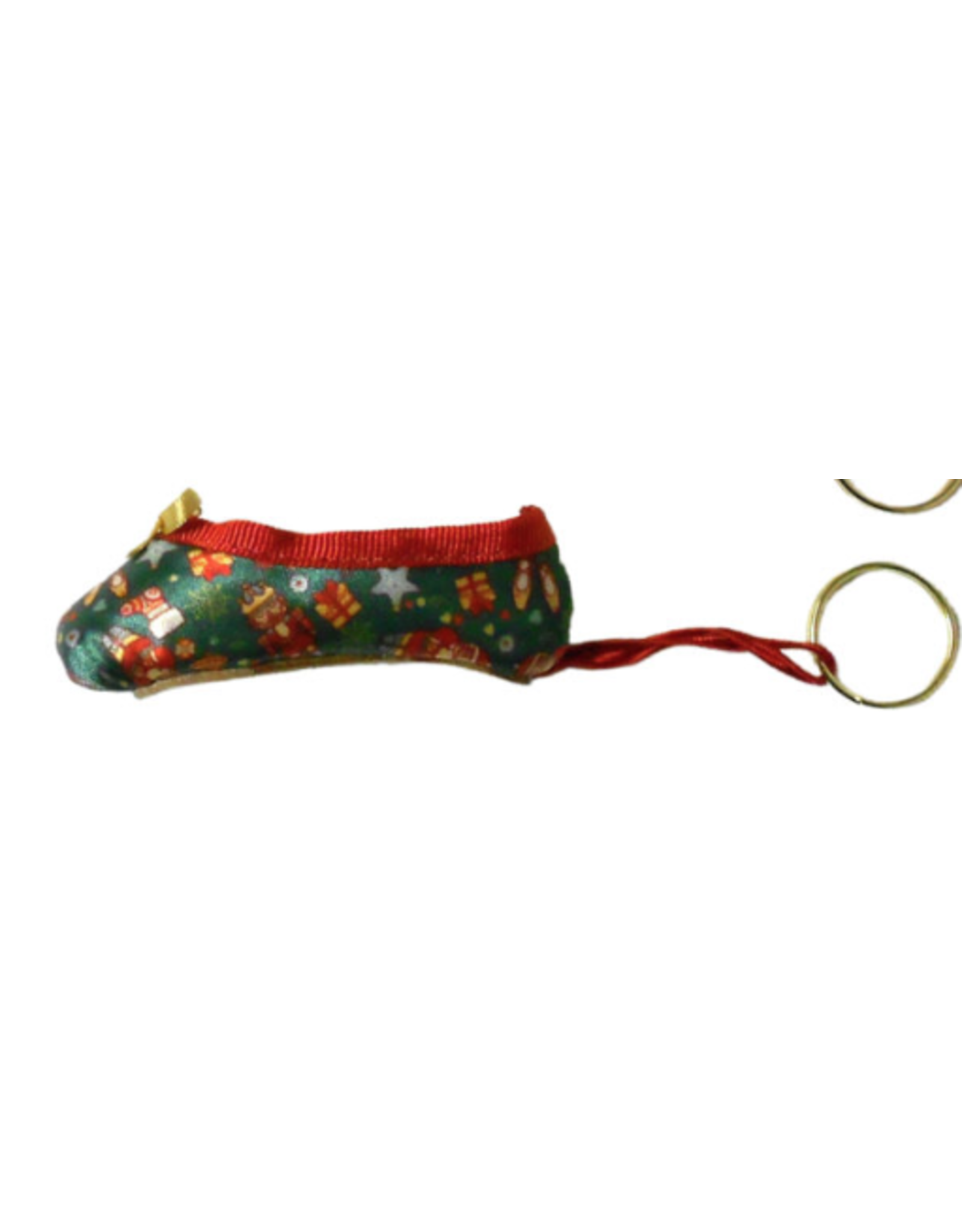 Pillows for Pointes Holiday Pointe Shoe Key Rings