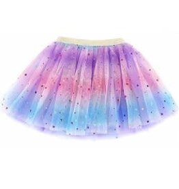 3 Layer Star Rainbow Tutu