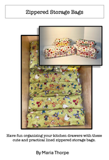 Zippered Storage Bags Pattern