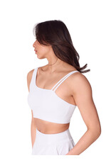 Capezio Asymmetric Double Strap Top