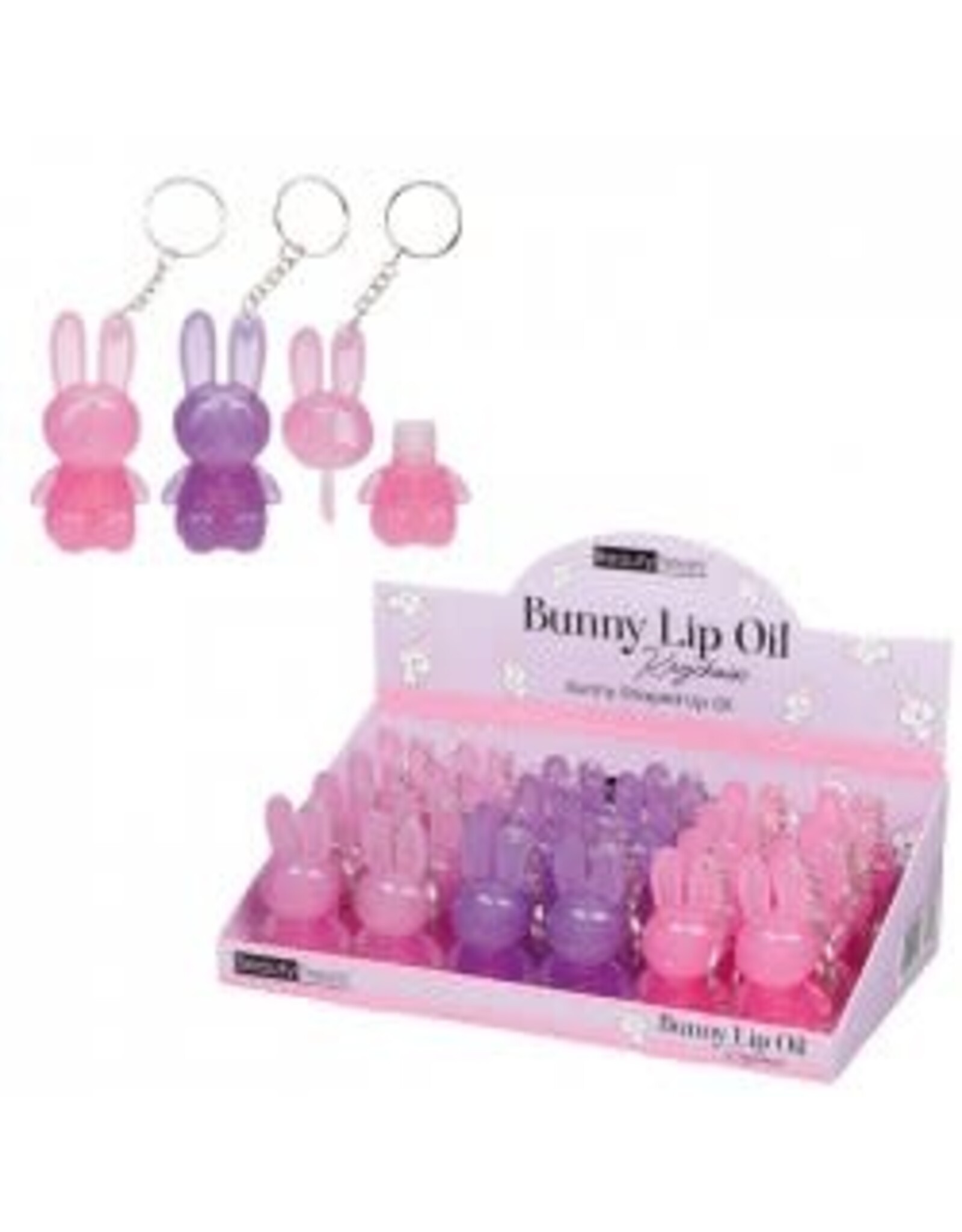 Bunny Lip Oil Keychain