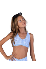 Gingham Dance Top