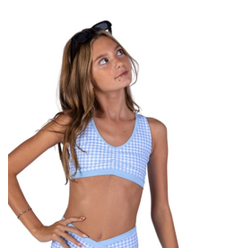 Gingham Dance Top