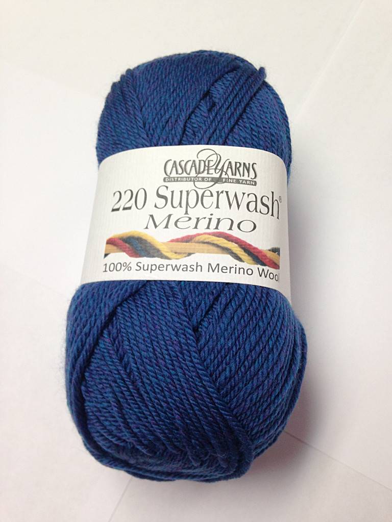 Cascade Cascade 220 SuperWash Merino 80 OCEAN HEATHER