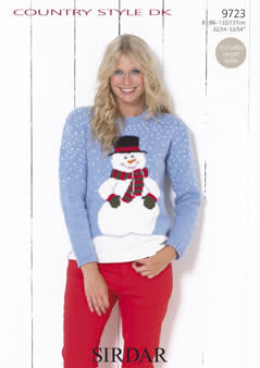 Sirdar 9723 Sirdar Frosty Women's Pullover