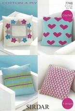 Sirdar Sirdar 7748 Crochet Pillows