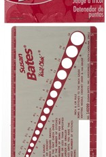 Susan Bates Knit Chek Needle Sizer Gauge Ruler Bates 14099
