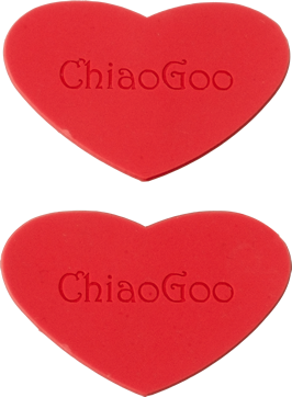 ChiaoGoo ChiaoGoo Rubber Heart Grippers