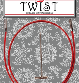 ChiaoGoo ChiaoGoo Twist Red 30" Cable LARGE