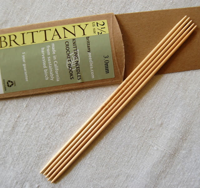 Brittany Brittany Birch 7.5" Double Point Needles US 17 12 mm