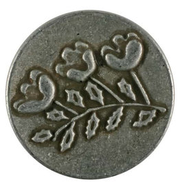 Dill Buttons 281150 Metal Floral Button 15 mm