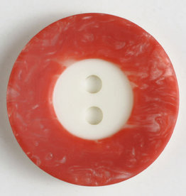 Dill Buttons 251295 Coral Border Button 18 mm