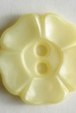 Dill Buttons 190762 Yellow Petal Button 13mm