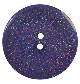 Dill Buttons 344881 Midnight Glitter Button 18mm