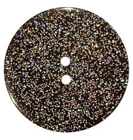 Dill Buttons 341327 Clear Glitter Button 18mm - HeartStrings Yarn Studio