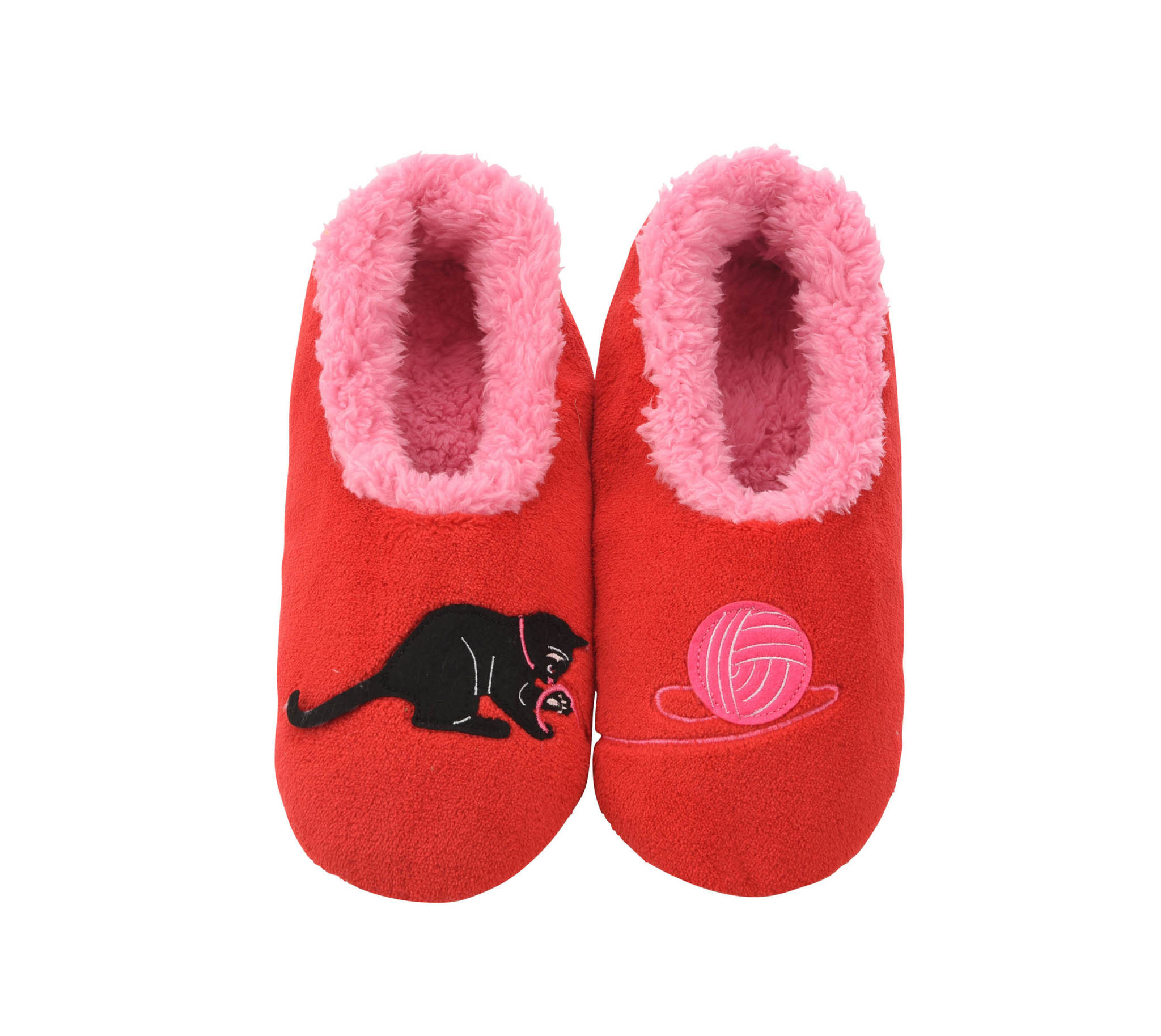 snoozies cat slippers