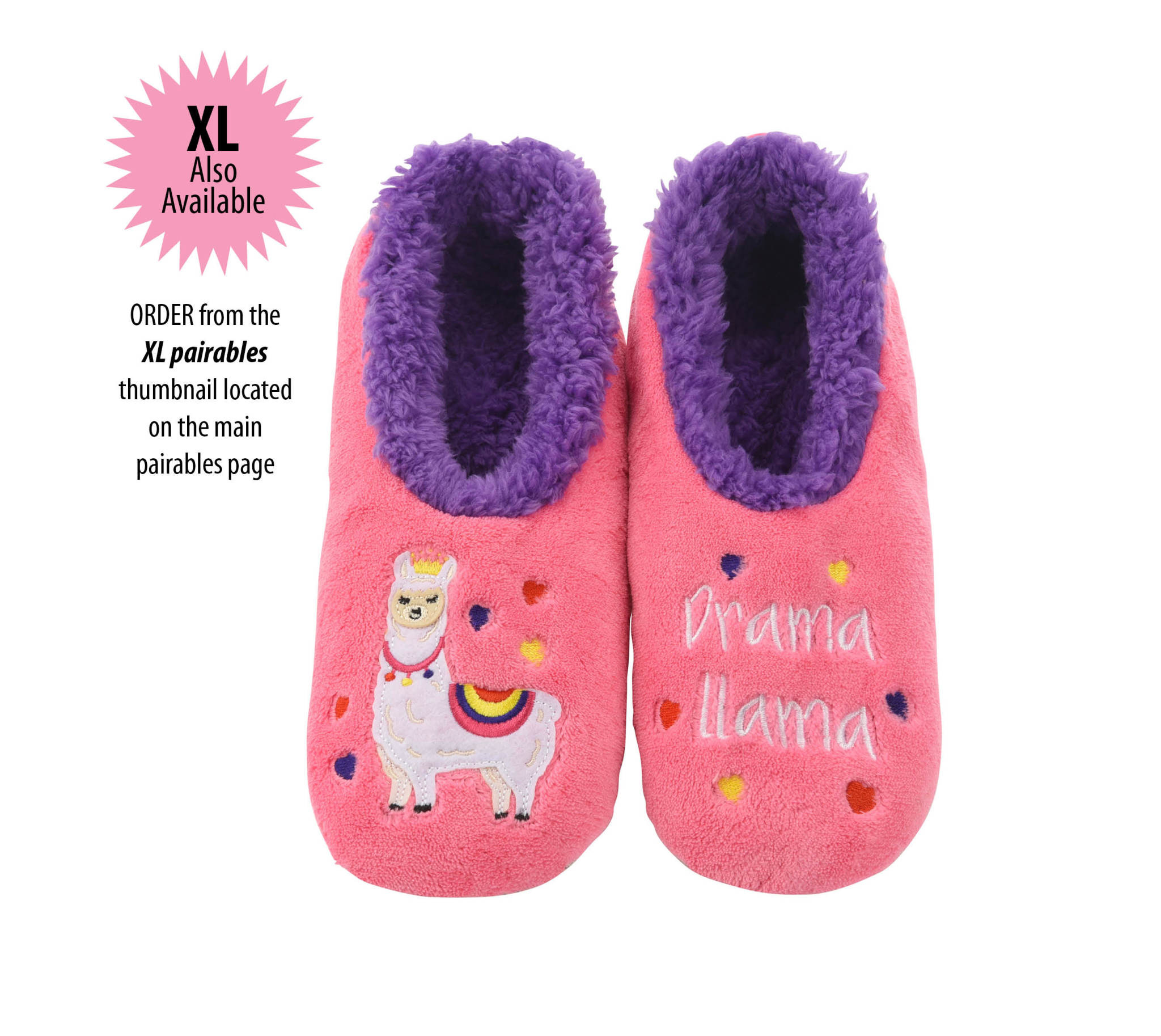 Snoozies Snoozie Slippers Women's Drama Llama