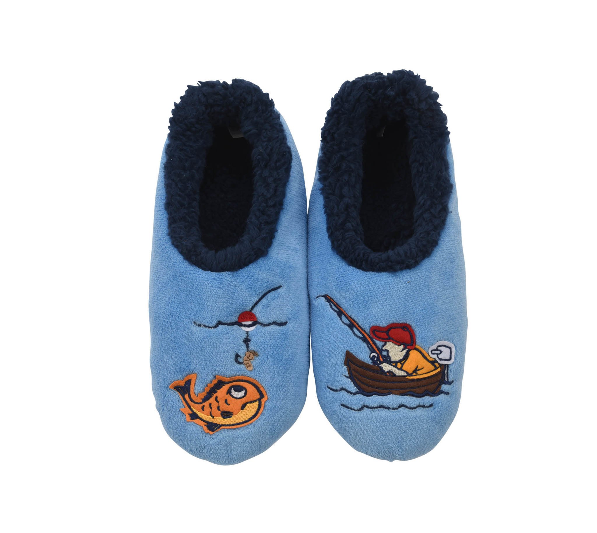 Men's Blue Slippers