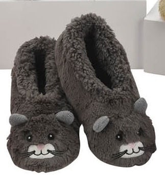 Snoozies Adult Furry Foot Pals Snoozie Slippers