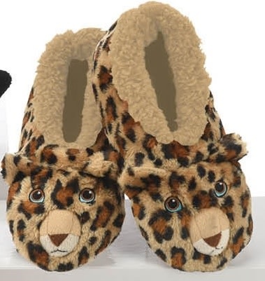 Snoozies Kids Furry Critter Snoozie Slippers