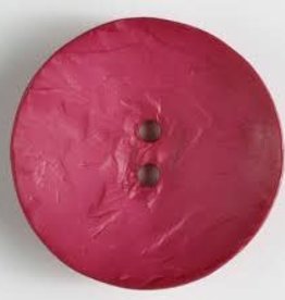 Dill Buttons 390175 Hot Pink Round Button 45 mm