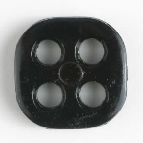 Dill Buttons 110005 Black 4 hole Button 11 mm