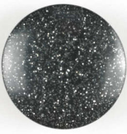 Dill Buttons 240640 Black Glitter Button 13mm