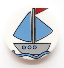 Dill Buttons 241229 Sailboat Button 14 mm