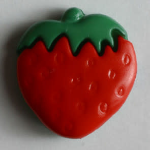 Dill Buttons 251013 Strawberry Button 15 mm