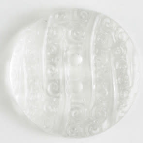 Dill Buttons 260555 Clear Crackle Button 18 mm