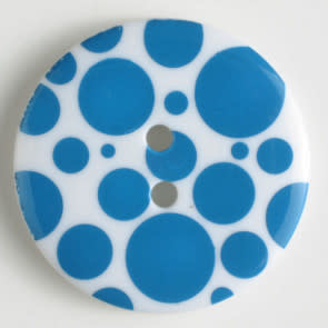 Dill Buttons Polka DOTS 20 MM 310654 TEAL