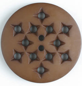 Dill Buttons Brown CutOut 23mm 316501