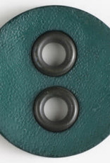 Dill Buttons 340831 Green Faux Leather 23mm