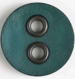 Dill Buttons 340831 Green Faux Leather 23mm