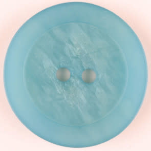 Dill Buttons 335708 Aqua Round 20 mm