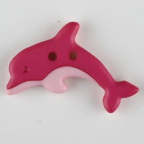 Dill Buttons 341131 Pink Dolphin 30mm