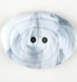 Dill Buttons 310924 White Swirl 25mm