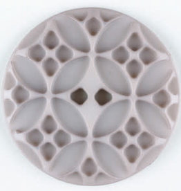 Dill Buttons 266702 Clay Embossed 20 mm
