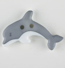 Dill Buttons 341133 Grey Dolphin 30mm