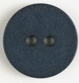 Dill Buttons Navy Leather Look 20mm 261194