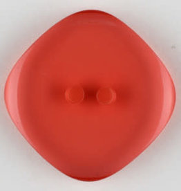 Dill Buttons 273707 RED SQUARE 15MM