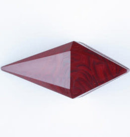 Dill Buttons 424707 RED PYRAMID 42MM