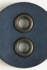 Dill Buttons 340830 Navy Faux Leather 23mm