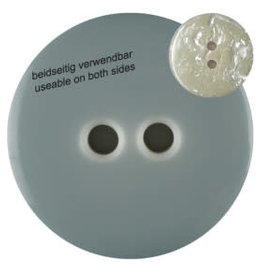 Dill Buttons 342800 Grey Reversible Button 23 mm