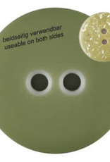 Dill Buttons 342809 Sage Green Reversible Button 23 mm