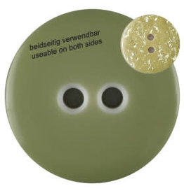 Dill Buttons 342809 Sage Green Reversible Button 23 mm
