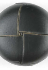 Dill Buttons 370288 Black Leather 18mm