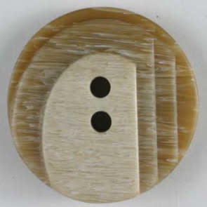 Dill Buttons Beige Coc Swirl 23mm 280591